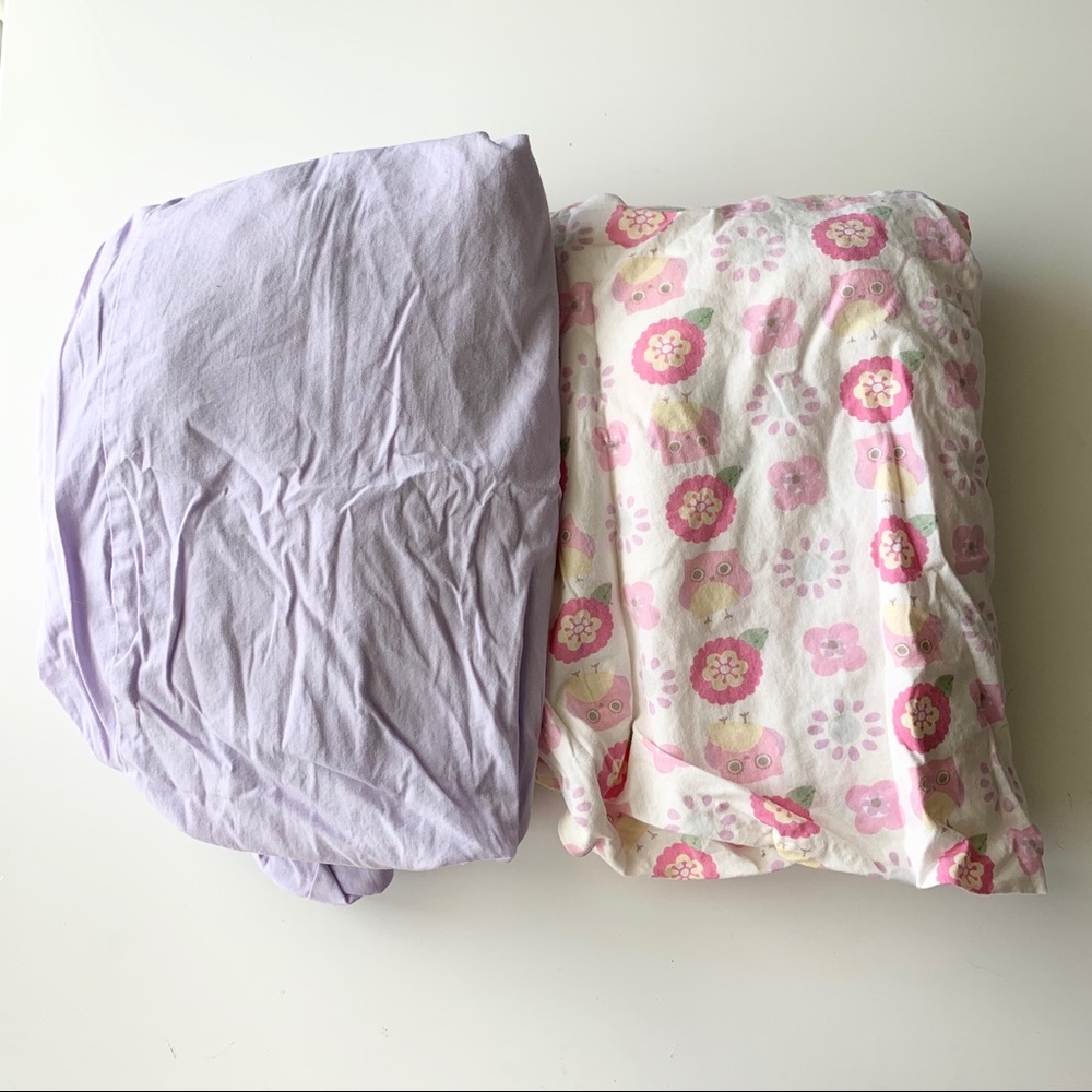 Baby girl crib sheets